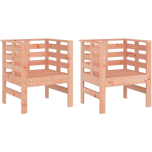 Maison Chic Vrtni Stoli - Stol za vrt 2 kosa 61,5x53x71 cm trden les douglas JS485, (21878265) Slike