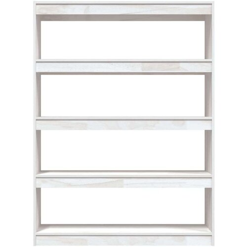 vidaXL Ormarić za knjige / pregrada bijeli 100x30x135,5 cm od borovine Cene