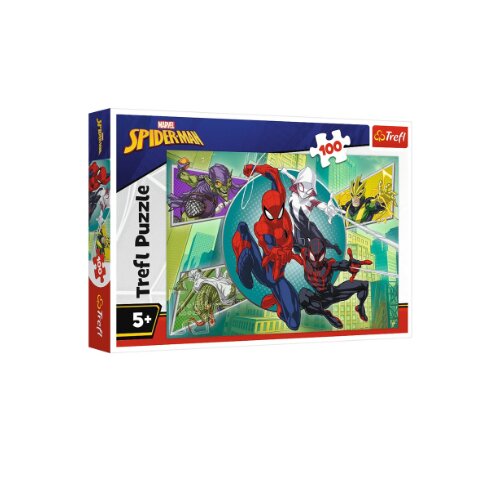 TREF LINE Puzzle 100 delova &ndash; Spiderman Cene