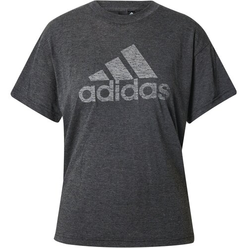 Adidas Tehnička sportska majica 'Future Icons Winners 3.0' siva / crna Cijene