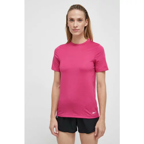 Reebok Kratka majica za vadbo Workout Ready roza barva