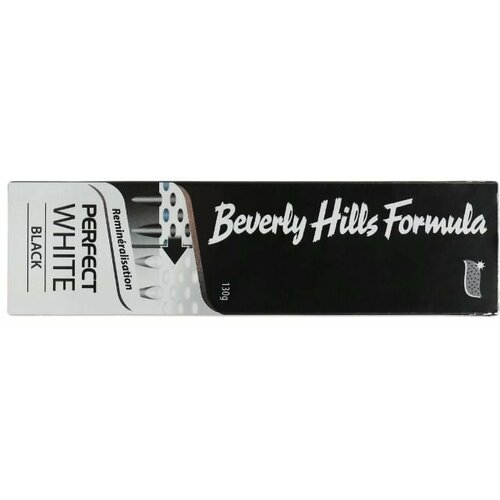 BEVERLY HILLS formula perfect white black pasta za zube 100 ml Slike