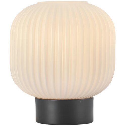 Braytron Stona Lampa E27 Opal/Crni BV01-00093 Slike