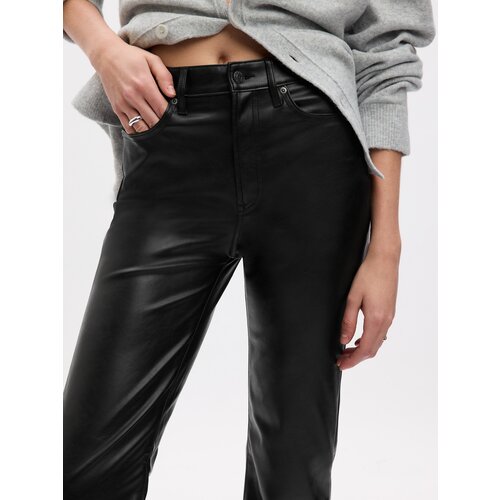 GAP Leatherette trousers High Rise '70s - Women's Cene