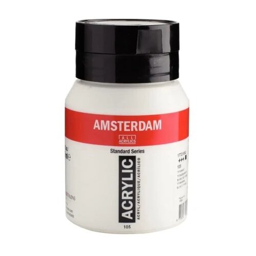 Royal Talens amsterdam akrilna boja 500ml- odaberite nijansu titanium white ( 682105 ) Slike