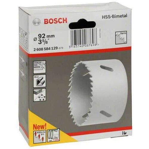 Bosch testera za otvore hss-bimetal za standardne adaptere 2608584129/ 92 mm/ 3 5/8&quot; Cene
