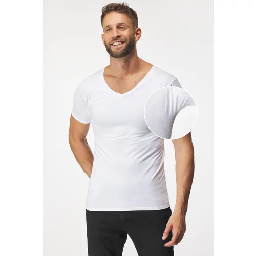 MEN-A Nevidna majica za pod srajco z blazinicami za znoj