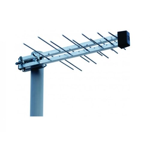 Gembird antena M2000 midi rf konektor spoljna 20-30db tv loga, 44cm, UHF/VHF/DVB-T2 Slike