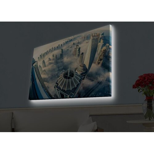 Wallity Zidna slika sa LED osvetljenjem 4570HDACT-061, 45x70 cm Cijene
