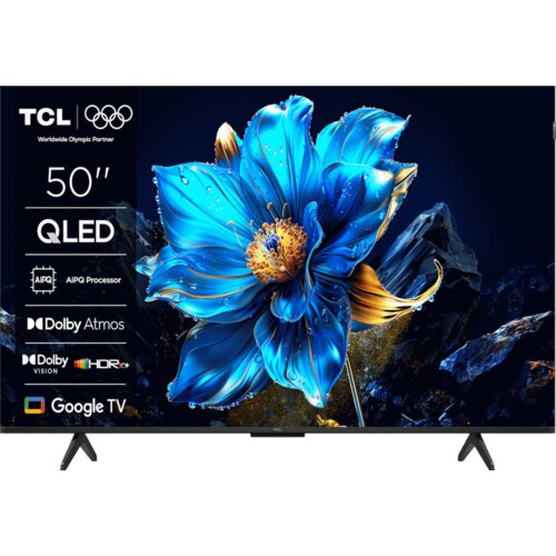 Tcl 50P7K QLED 50" 4K 60Hz Google TV crna Cene