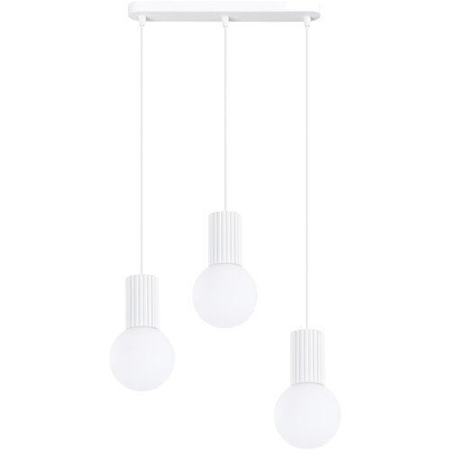 Sollux Lighting Viseča svetilka HALO 3L bela, (5000352240) Cene