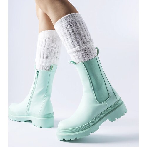 Gemre Light Green Lightly Insulated Ankle Boots Bethesda Cene