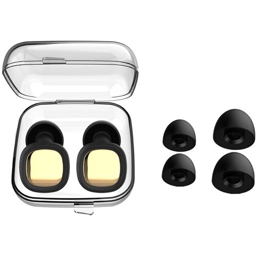 INF Čepi za ušesa za dušenje hrupa - serija Clip High-Gloss: vrhunsko udobje in zmanjšanje hrupa Black&Gold, (5000116758) Cene