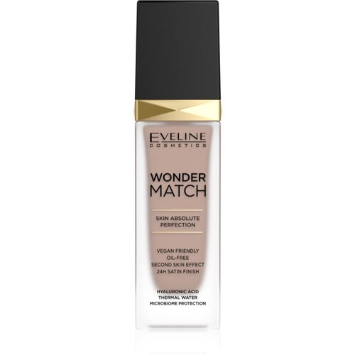 Eveline Cosmetics Wonder Match dugotrajni tekući puder s hijaluronskom kiselinom nijansa 45 Honey 30 ml Cijene