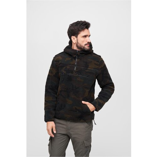 Brandit Teddyfleece Worker Pullover Jacket woodland Slike