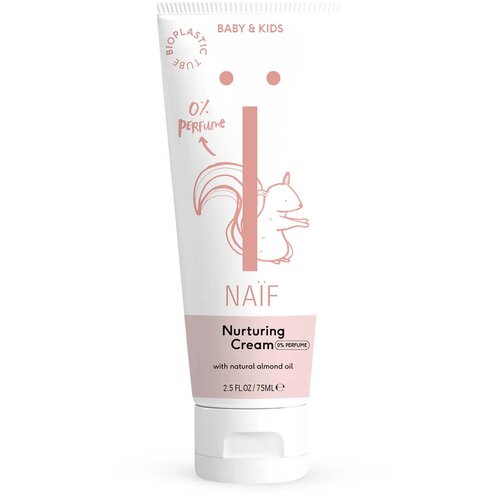 Naif Baby &amp;amp; Kids Nurturing Cream krema za tretman bez parfema za djecu od rođenja 75 ml Slike