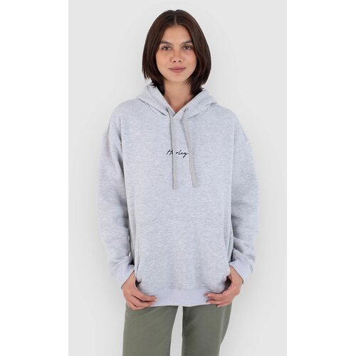 Hurley Script Only Pulover s kapuco light htr grey Cene