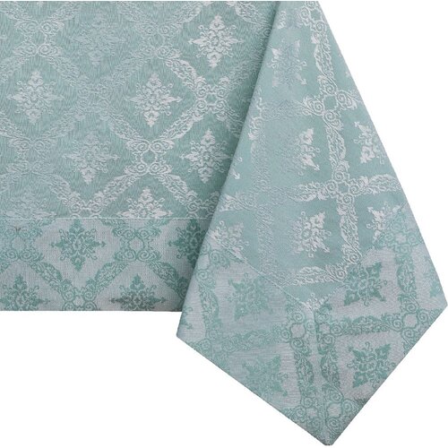 DecoKing stolnjak Maya 160x400 cm, mint zelena Slike