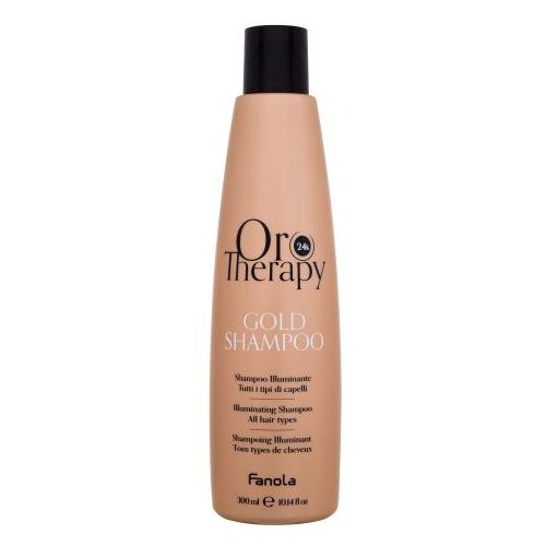 Fanola Oro Therapy 24K Gold Shampoo &amp;scaron;ampon za mehke in sijoče lase za ženske Slike