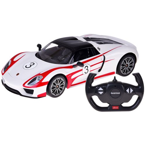 Rastar automobil na daljinsko upravljanje Porsche 918 Spyder 1:14 s daljinskim upravljačem i svjetlima RC0711 Slike