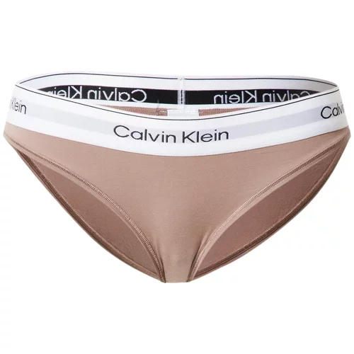 Calvin Klein Underwear Spodnje hlačke chamois / črna / bela