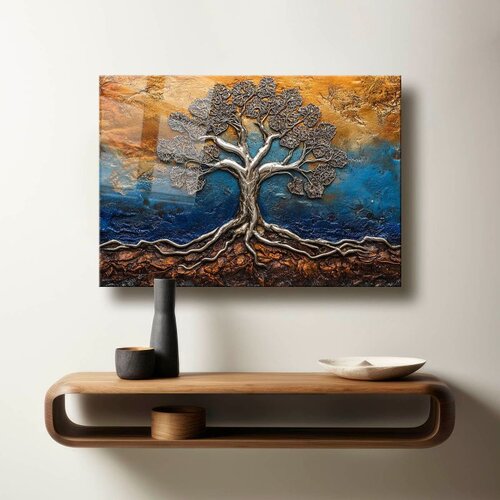 WALLXPERT Camtbl-056 - Vi&scaron;enamenska Tempered Staklena Slika 60 x 90 cm Cene