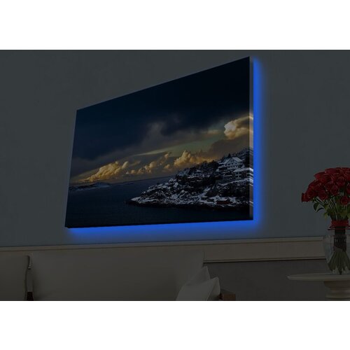 Wallity Slika sa LED osvetljenjem 4570HDACT-063, 45x70 cm Cene