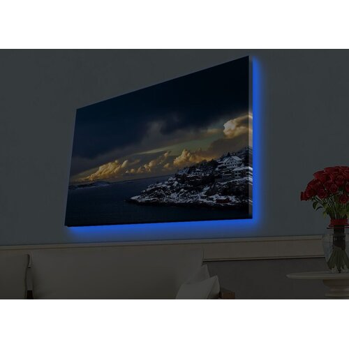 Wallity Zidna slika sa LED osvetljenjem 4570HDACT-063, 45x70 cm Cene