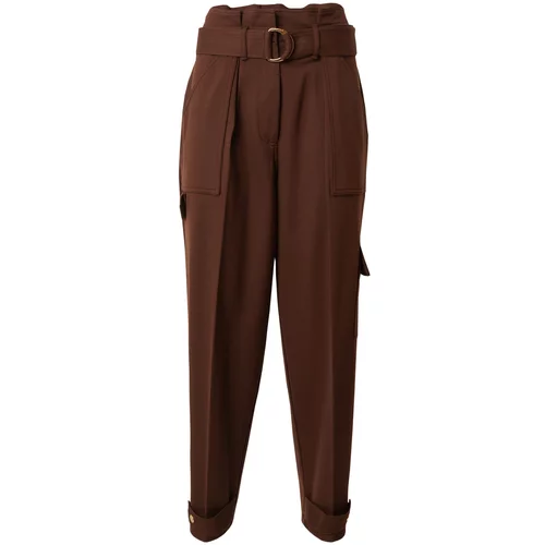 Polo Ralph Lauren Kargo hlače 'ZAAK' temno rjava