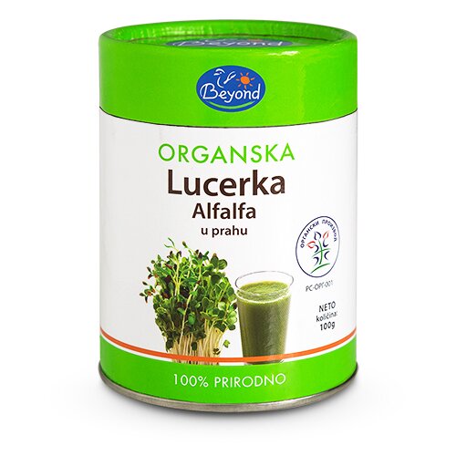 Beyond Mlada lucerka u prahu organic 100g Cene