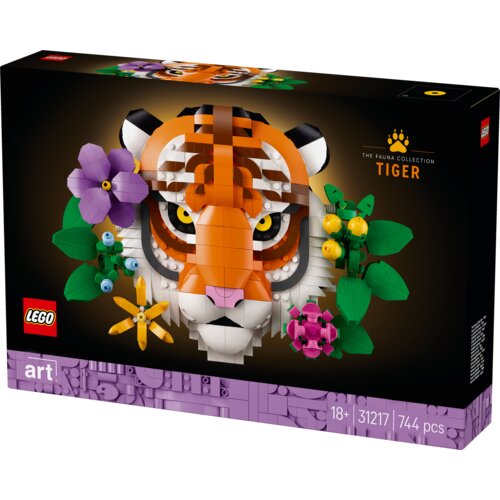 Lego LEGO&amp;reg; Art - Kolekcija faune &amp;ndash; Tigar (31217) Slike