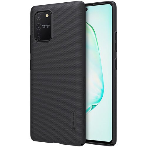 Nillkin Maska za Samsung S10 Lite/ G770/ A91/ A915F Super Frosted Shield crna Cene