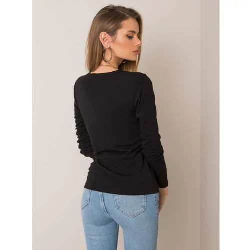 Fashionhunters Black blouse from Tammi