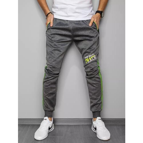 DStreet Dark gray UX3058 men&amp;#039;s sweatpants Slike