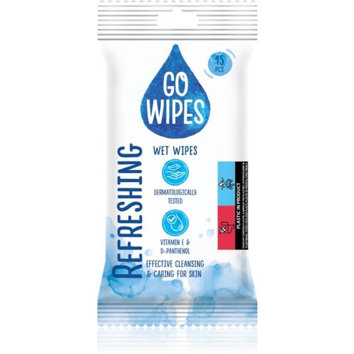 GOWipes Refreshing vlažni čistilni robčki za roke 15 kos Cene