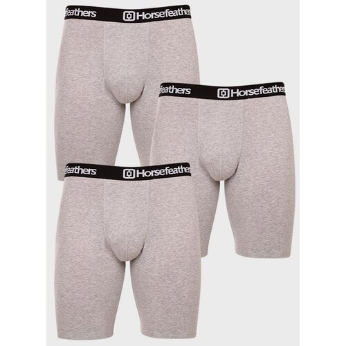 Horsefeathers Dynasty Oprijete boksarice 3 Piece Siva Cene