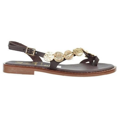 Oh My Sandals JAPANKE 5788 Smeđa Slike
