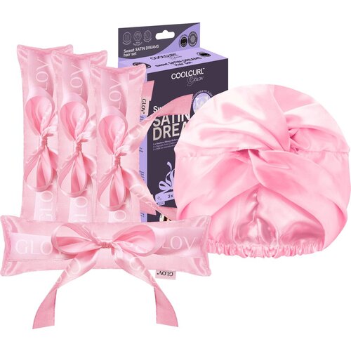  COOLCURL Sweet Dreams Satin Set - Pink Cene