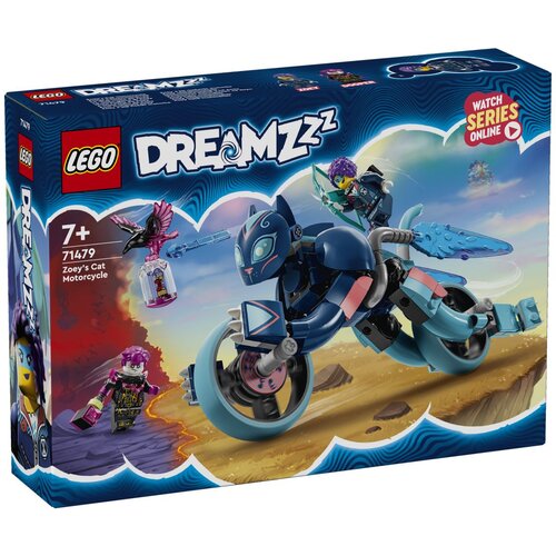 Lego LEGO&amp;reg; DREAMZzz&amp;trade; 71479 Zoeyn motocikl-mačak Slike