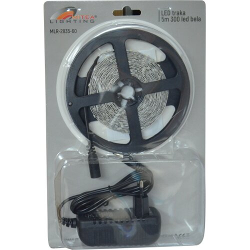 Mitea Lighting smd led traka 8W/1m 12V 6500K IP20 5m kotur 60 LED/1m blister MLR-5050-60 Cene