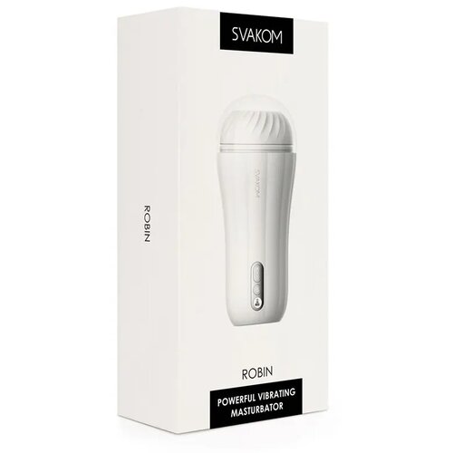 Svakom Masturbator Robin, 5 režima vibracije, 16cm Slike