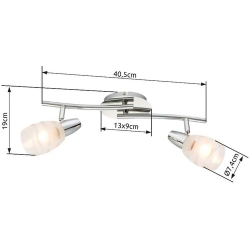 Globo reflektor roy, 2xE14, 40 w Slike