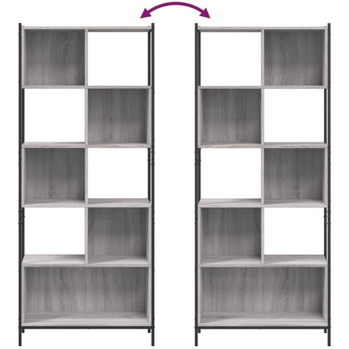  Regal za knjige boja hrasta 72x28x172 cm konstruirano drvo Slike