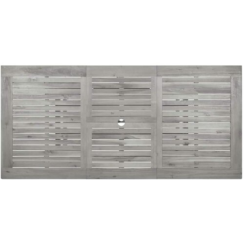  Vrtni blagovaonski stol (120-170) x 80 x 75 cm od drva bagrema Slike