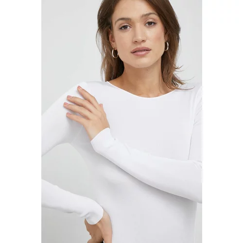 Calvin Klein Pulover za žene, boja: bijela, lagani