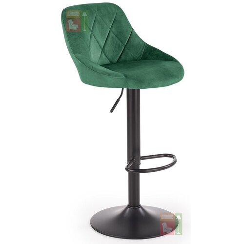 Halmar Barski stol H101 - temno zelen Slike