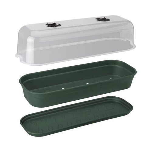 ELHO green basics rastlinjak-set L - listnato zelena Slike