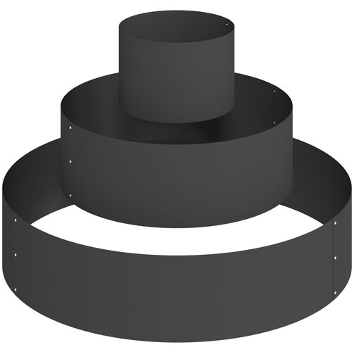VidaXL Metalna sadilica Čelik/crna Čelik Velika Modularna Slike