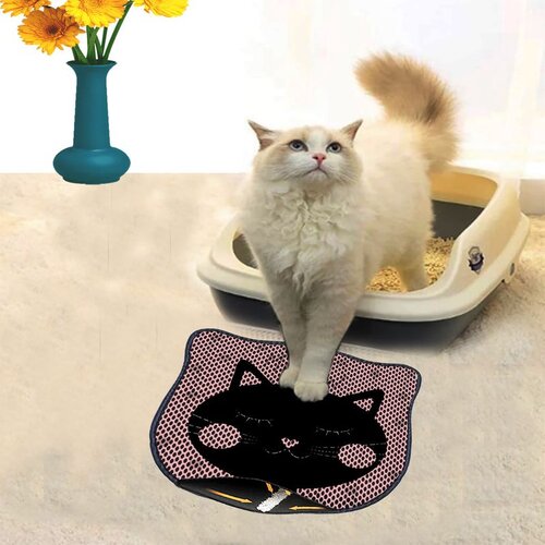 WALLXPERT Kdkafa0228 multicolor cat litter mat Cene