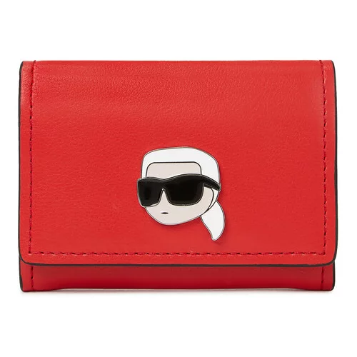 Karl Lagerfeld Majhna ženska denarnica 240W3235 Rdeča